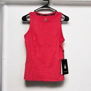 NWT Spyder Active Woman's XS Salmon/Pink Tank Top
